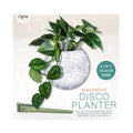 Mirror Finish Disco Planter Gift for Small Plants